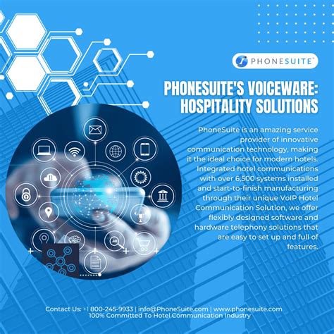 Phonesuites Voiceware Hospitality Solutions Phonesuite