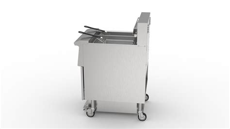 Commercial Stainless Steel Electric Potato Chips And Chicken Fryer