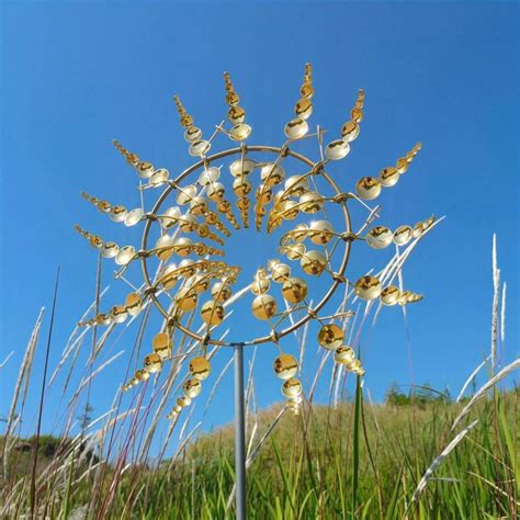 Unique And Magical Metal Windmill 3d Wind Kinetic Sculpture Wind