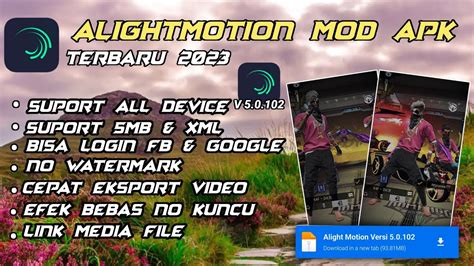 Terbaru Alight Motion Terbaru Mod Versi Ada Fitur