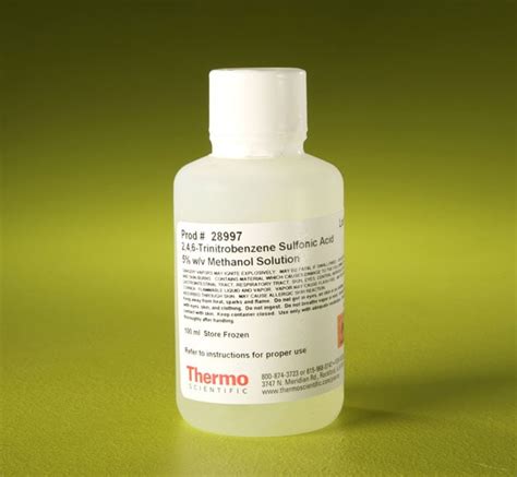 Tnbsa Solution 246 Trinitrobenzene Sulfonic Acid 5 Wv Thermo