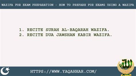 Powerful Wazifa For Exam Success You Need To Know Ya Qahhar Wazifa