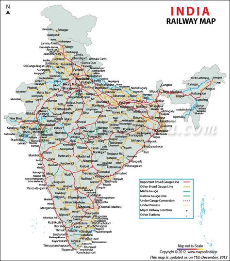 Railway Map With Zones