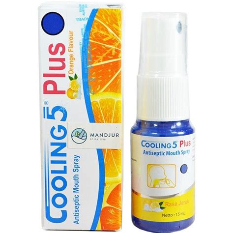 Cooling Plus Rasa Jeruk Obat Sakit Gigi Sariawan Sakit Tenggorokan