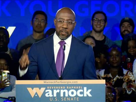 Video Incumbent Raphael Warnock Wins Georgia Senate Seat Abc News