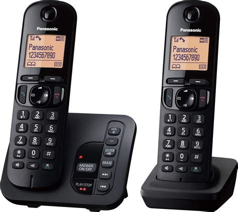 Panasonic Kx Tgc Eb Dect Cordless Phone With Answering Machine