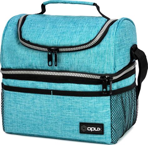 Amazon Opux Insulated Dual Compartment Lunch Bag For Men Women