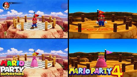 Comparison Of Paths Of Peril In Mario Party Youtube