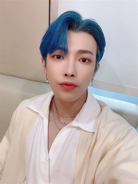 Ateez 에이티즈 On Twitter Kim Hongjoong Kim New Hair