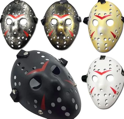 Máscaras De Mascarada Al Por Mayor Jason Voorhees Mask El Viernes 13 De