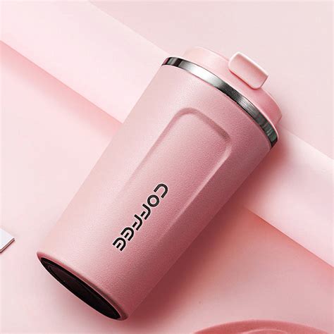 380 510ml Stainless Steel Coffee Mugs Tumbler Trouvaille Treasures