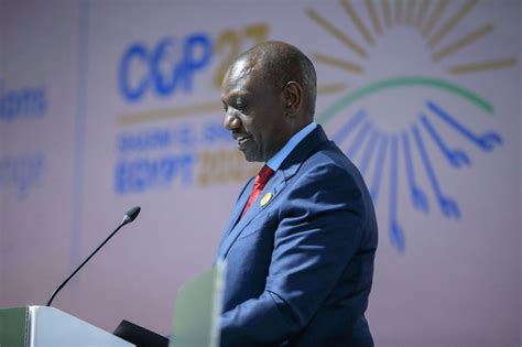 Strong Commitments From African Leaders At COP27 As Kenya UK Ink New