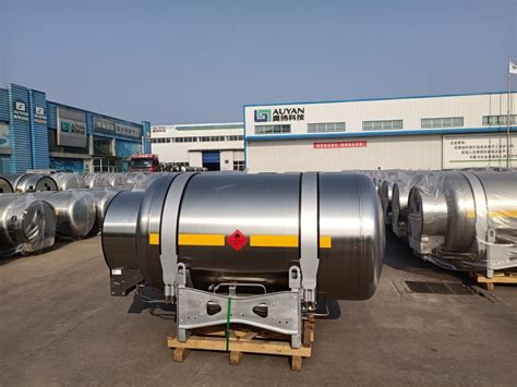 Vehicle Gas Tank Storage Cryogenic Liquefied Natural Gas Truck Lng Gas Cylinder Shandong Auyan