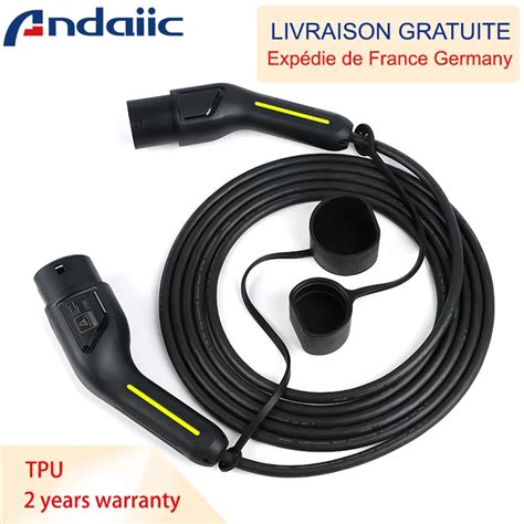 Cable De Carga EV Tipo 2 Para Veh Culo El Ctrico Cable Trif Sico Para