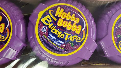 Hubba Bubba Grape Bubble Tape Gum Crowsnest Candy Company