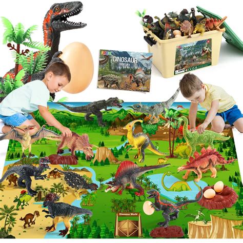 Buy Jurassic Dinosaur Toys Figures12 Pcs Realistic Large Dinosaur