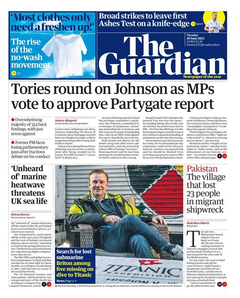 Pippa Crerar On Twitter Tuesdays Guardian Front Page Tories Round