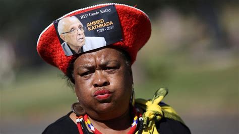 In pictures: Anti-apartheid veteran Ahmed Kathrada’s funeral ...