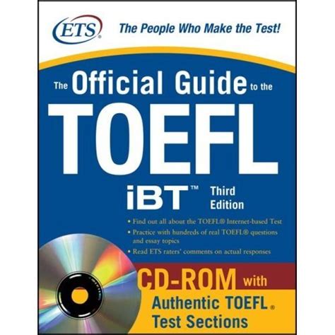 Official Guide To The New Toefl Ibt Educational Testing