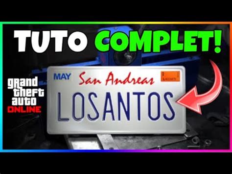 Tuto Du Nouvel Diteur De Plaques Gta Online Comment Cr Er Des Plaques