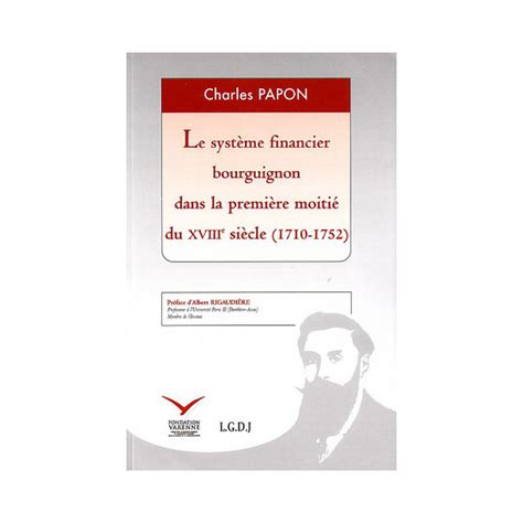 Le système financier bourguignon dans la première moitié du XVIIIe