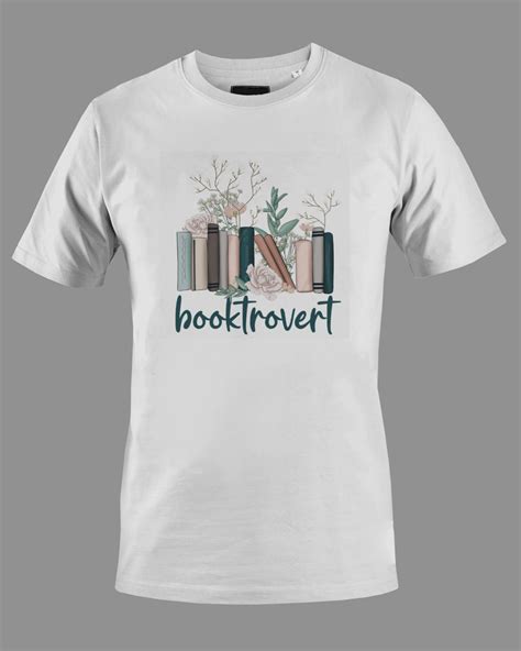 Book Lovers T Shirt Booktrovert Available In Sizes Xsmall 3xlarge In Black Or Whiteembrace Your