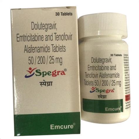 Dolutegravir Emtricitabine And Tenofovir Alafenamide Tablets At