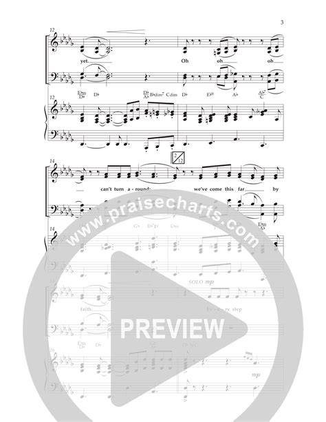 Press On In Faith With Weve Come This Far By Faith Choral Anthem Satb Sheet Music Pdf Lifeway