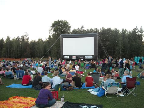 Outdoor Movie Screen Rental Drive In Movie Theaters Seattle