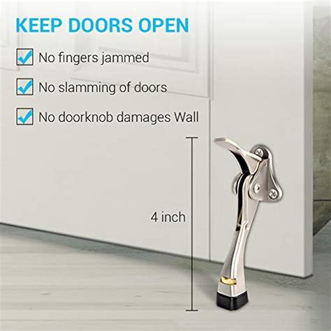 Heavy Duty Door Stopper Kickdown Door Stop For Heavy Door Easy To Set