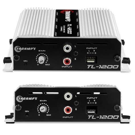 Módulo Amplificador Taramps TL 1200 260w rms 2 canais Loja do Som