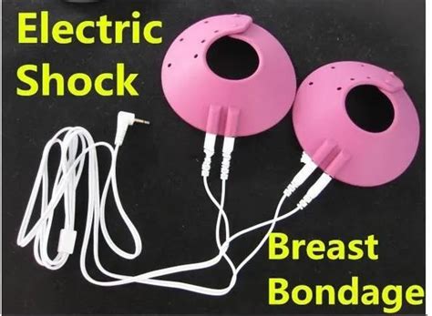 2 5mm Electric Shock Breast Cups Accessories For Tens Ems Machine