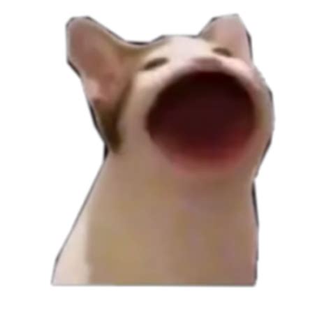 Cat Screaming By Demondontplay Sound Effect Meme Button Tuna