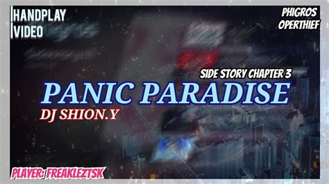 [phigros] Panic Paradise In Lv 15 All Perfect 【side Story Chap 3】 Youtube