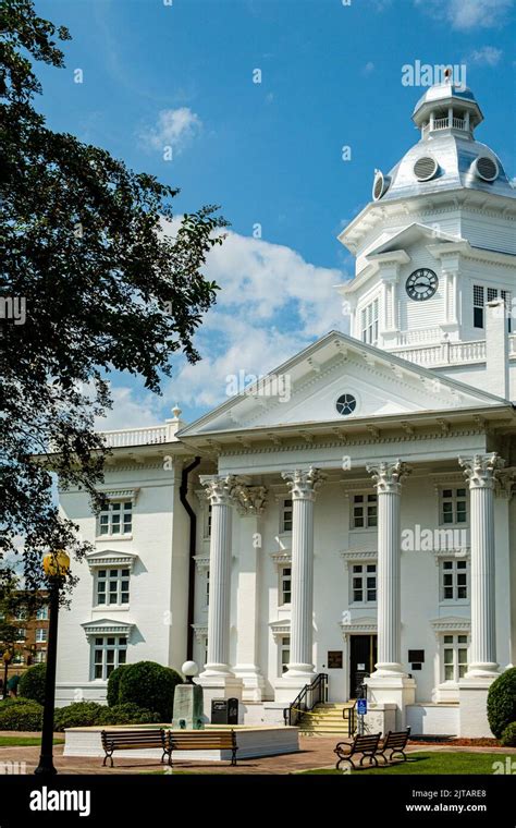 Colquitt County Courthouse, Courthouse Square, Moultrie, Georgia Stock ...