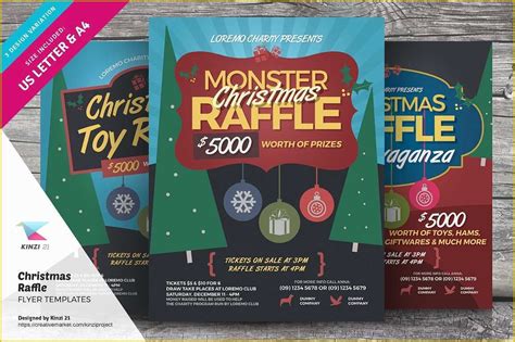 Free Printable Free Raffle Flyer Template