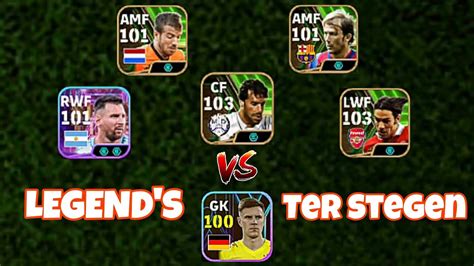 Legend S Vs Ter Stegen 100 Safe Per Match EFootball Mobile 25 YouTube