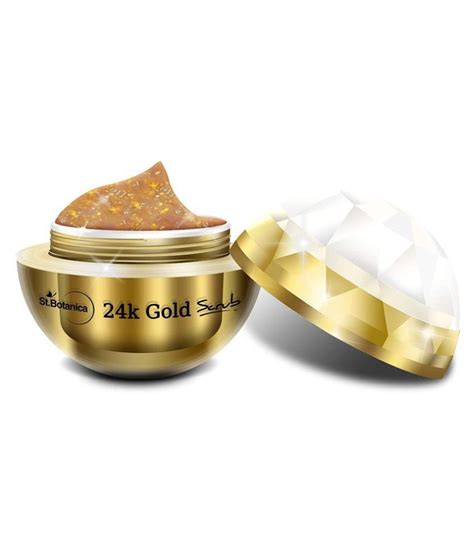 Stbotanica 24k Gold Face Scrub With Pure 24k Gold Vitamin C And Retinol