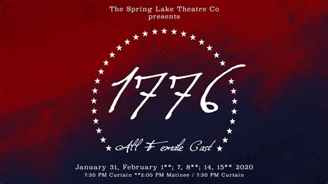 Cast of 1776 (All Female Cast)