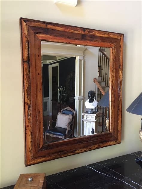 Handmade Barn Wood Mirror by MarcusPMorgan | CustomMade.com