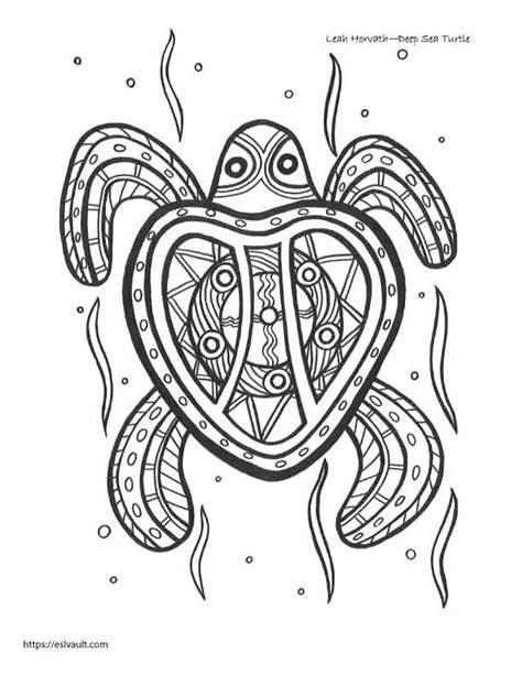 16 free aboriginal art colouring pages - ESL Vault