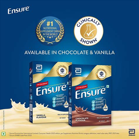 New ensure Nutrición completa para adultos con alto contenido de