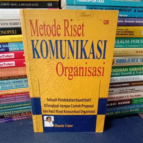 Jual Buku Original Metode Riset Komunikasi Organisasi Pt Gramedia