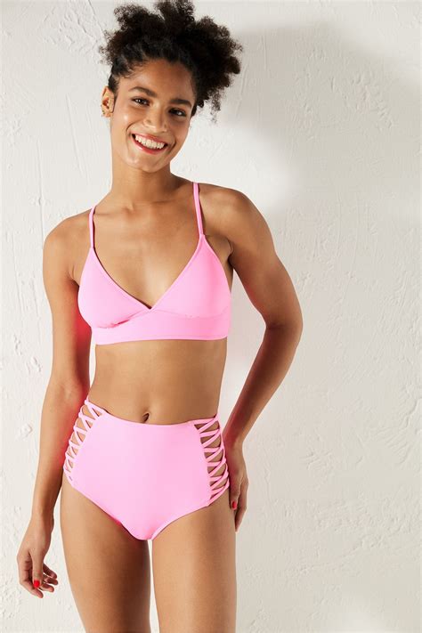Penti Basic Bralet Neon Pembe Bikini Üstü Fiyatı Yorumları