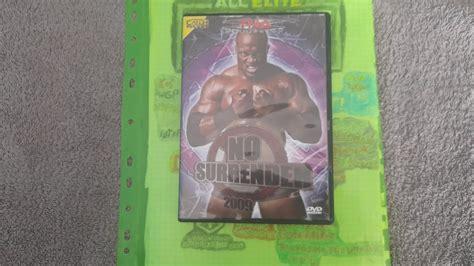 Ma Review Sur Une Pochette De Dvd De Catch Sur Tna No Surrender