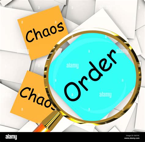 Chaos And Order Hi Res Stock Photography And Images Alamy