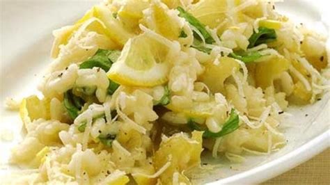 Risotto Met Citroen Idee Pasto Sano Ricette Ricette Light