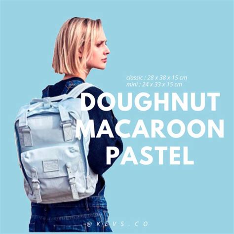 Jual Doughnut Macaroon Pastel Backpack Tas Ransel Doughnut Di Seller