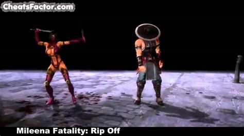 Mortal Kombat 9 Tutte Le Fatality Babality Di Mileena 2011 YouTube