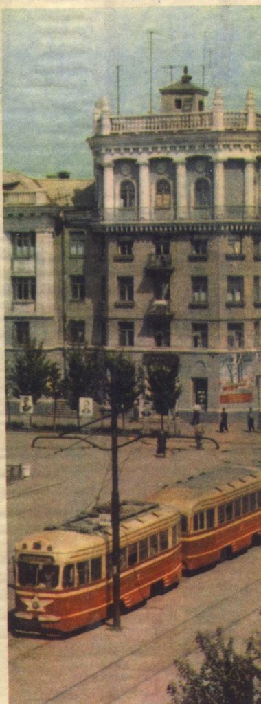 Кривой Рог — Старые фотографии — Фото — Городской электротранспорт